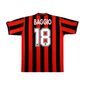 #18 Baggio Maglia Retro ACM Home 1996/97