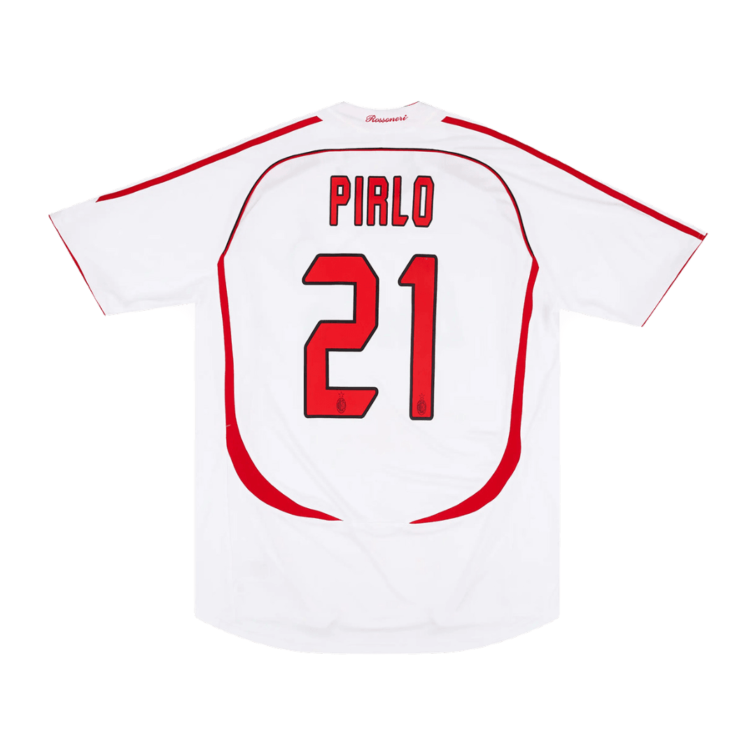 #21 Pirlo Maglia Retro ACM Away 2007/08 - UCL Finale