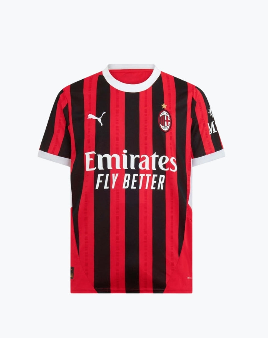 Maglia Home Fonte Champions League + Fondazione Milan 24/25