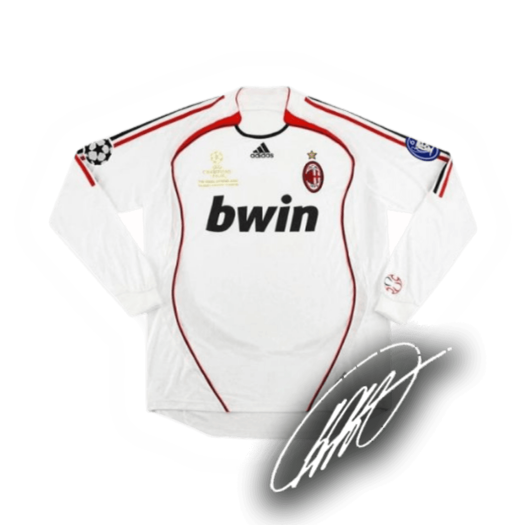 #22 Kaká Maglia Retro ACM Away Manica Lunga UCL Finale 2006/07