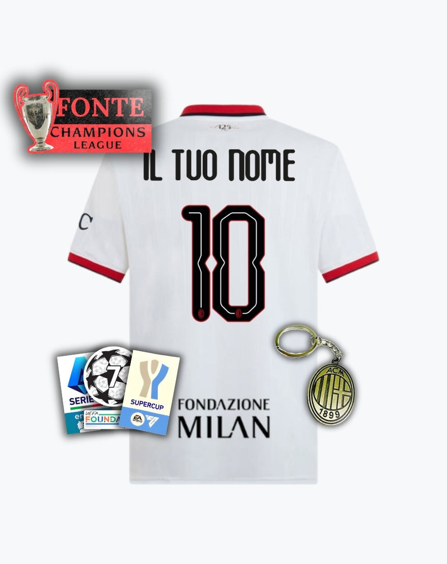 Maglia Away Fonte Champions League + Fondazione 24/25