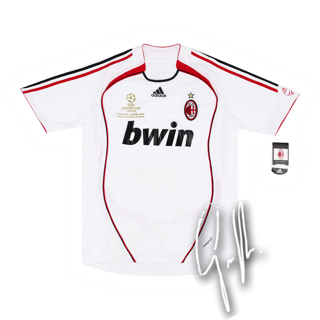 #8 Gattuso Maglia Retro ACM Away 2007/08 - UCL Finale