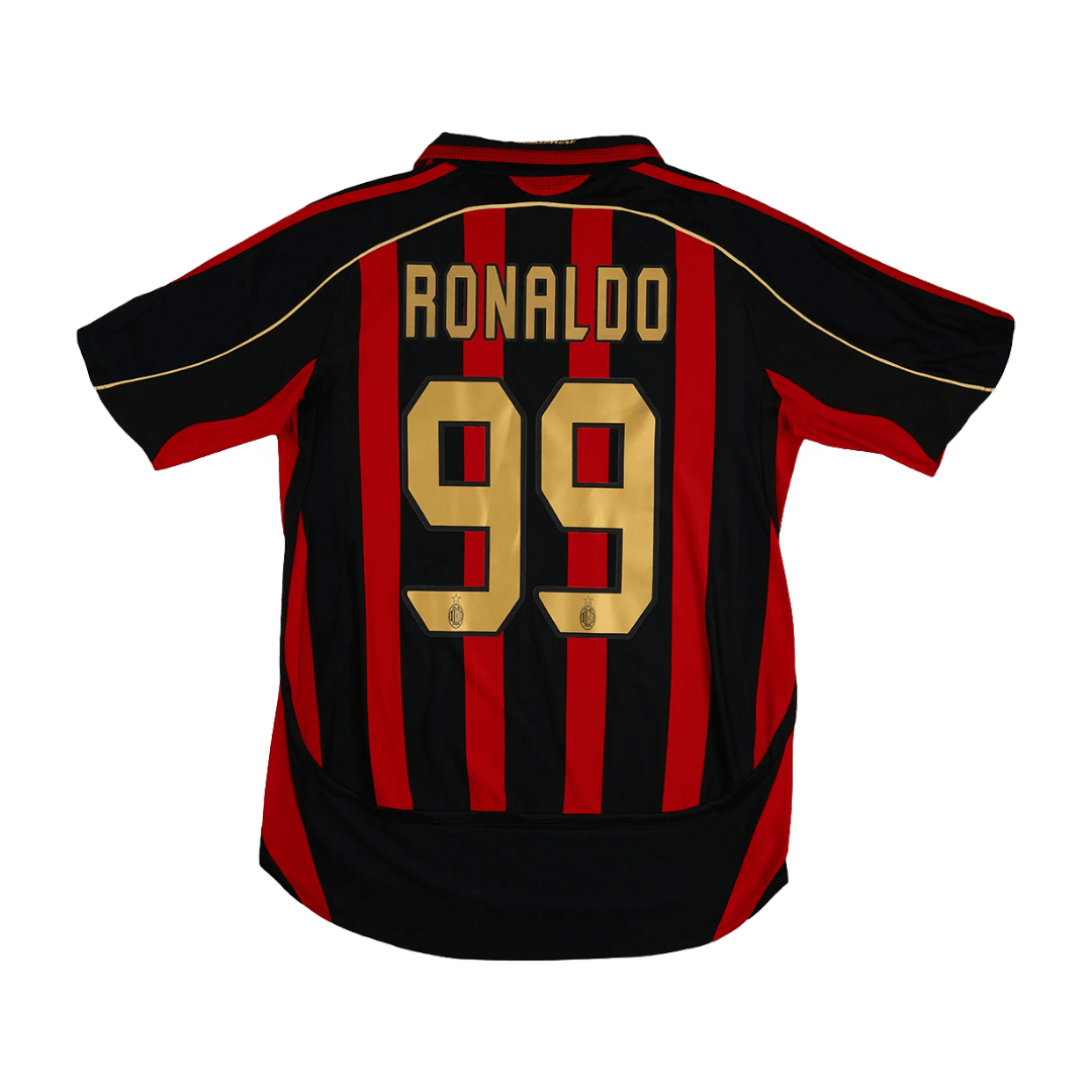 99# Ronaldo Maglia Retro ACM Home 2006/07