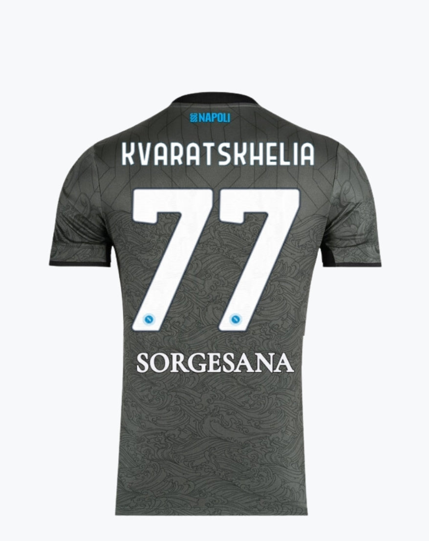 #77 KVARATSKHELIA Maglia Third 24/25