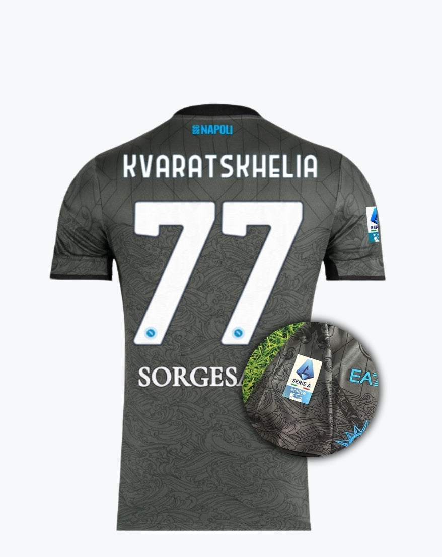 #77 KVARATSKHELIA Maglia Third 24/25