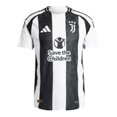 Maglia Home Juventus Autentica 2024/25 - Sponsor Save The Children