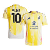 Maglia Away Juventus YILDIZ #10 Autentica 2024/25 - Sponsor Save The Children