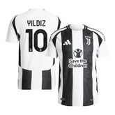 Maglia Home Juventus YILDIZ #10 Autentica 2024/25 - Sponsor Save The Children