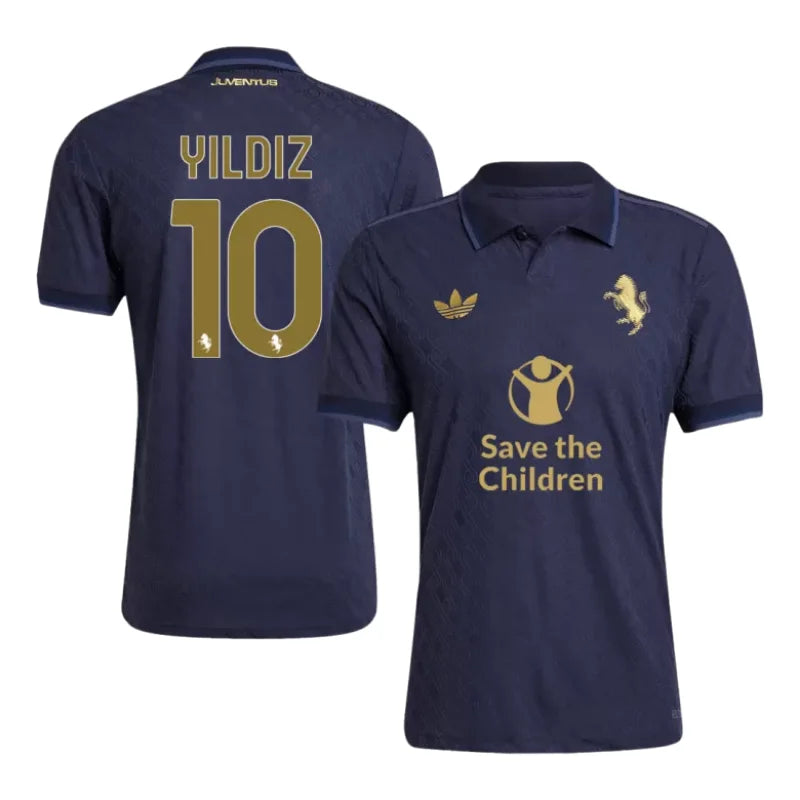 Maglia Third Juventus YILDIZ #10 Autentica 2024/25 - Sponsor Save The Children